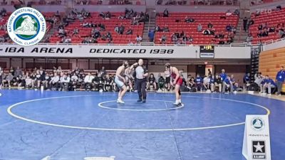 175 lbs Semifinal - Luke Burdette, Bixby High School vs Rocco Dellagatta, St. Joseph Regional