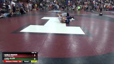 J-15 lbs Semifinal - Cash Allen, DC ELITE vs Gable Riniker, Jesup Mat Club