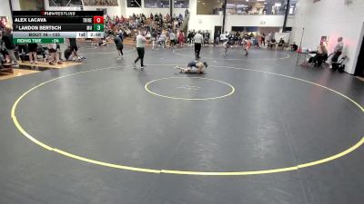 133 lbs Champ. Round 1 - Alex LaCava, Trine vs Landon Bertsch, Marian