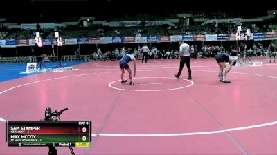 113 lbs Placement Matches (8 Team) - Max McCoy, St. Augustine Prep vs Sam Stamper, New Kent