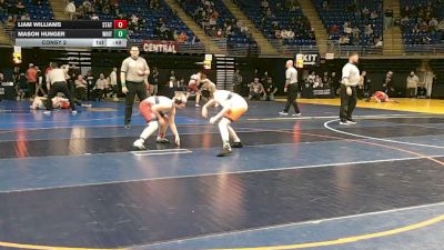 145 lbs Consy 2 - Liam Williams, State College vs Mason Hunger, Whitehall