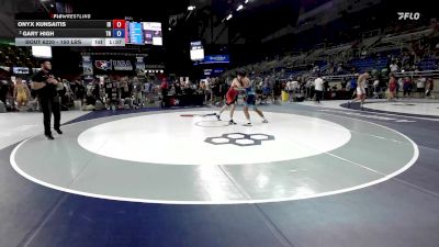 150 lbs Cons. Sub-quarters - Onyx Kunsaitis, ID vs Gary High, TN