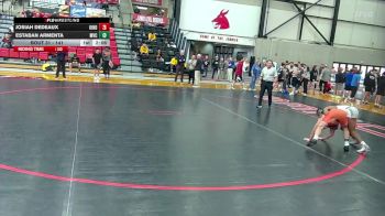 141 lbs Champ. Round 2 - Estaban Armenta, Missouri Valley vs Josiah Dedeaux, Indianapolis