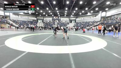 174 lbs Champ. Round 2 - Konlin Weaver, Life University vs Ronald Butler, Keiser University
