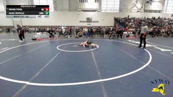 62 lbs Quarterfinal - Alex Rotolo, Deep Roots Wrestling Club vs Devin Pool, HF-L Wrestling