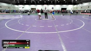 135 lbs Cons. Round 6 - Virginia Myers, Smithville vs Ainsley Jennings, Little Axe