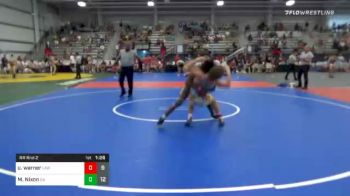 132 lbs Prelims - Uriah Warner, LAW Blue vs Myrin Nixon, Great Bridge