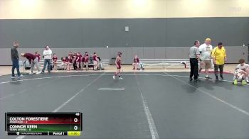 48 lbs Round 1 (6 Team) - Colton Forestiere, Poquoson vs Connor Keen, Terps Xpress