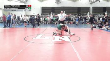 106 lbs Consi Of 4 - Thomas Fitzpatrick, New England Gold - MSC vs Bryce Chambers, Clearview - MSC