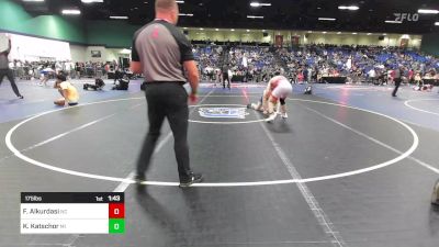 175 lbs Round Of 128 - Fares Alkurdasi, NC vs Kole Katschor, MI