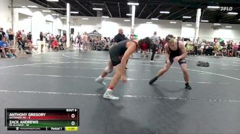 190 lbs Round 3 (4 Team) - Zack Andrews, PA Alliance vs Anthony Gregory, Outsiders WC