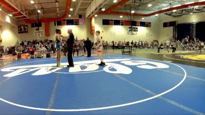 113 lbs Champ. Round 1 - Levi Ikenberry, Virginia Team Predator vs Christian Parker, Warmup Gang Wrestling Club