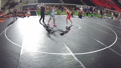 157 lbs 3rd Place Match - Max Wolfley, Tennessee vs Kaio Sims, Nevada