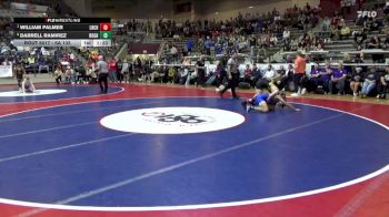 6A 132 lbs Quarterfinal - William Palmer, Little Rock Central High School vs Darrell Ramirez, Rogers High School