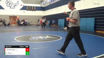 157 lbs 7th Place Match - Gannon Sonntag, Tonganoxie vs Gianni Rizzi, St Thomas Aquinas