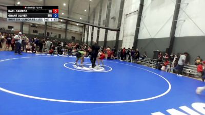 Open Men FS - 154.3 3rd Place Match - Tyler Pursell, Washington vs Tony Rios, Washington