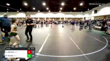 68 lbs Final - Jett Johnson, Jefferson Wrestling Club vs Rhoan Rambo, Olympia National