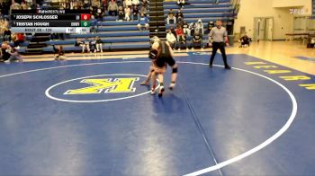 126 lbs Cons. Round 1 - Tristan Hough, Omaha Westview vs Joseph Schlosser, Lincoln High