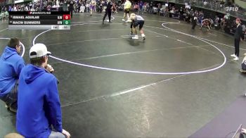 150 lbs Cons. Round 4 - Ismael Aguilar, Norfolk Jr Wrestling vs Macin Summers, Hershey Youth Wrestling