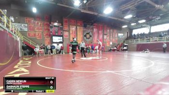 215 lbs Champ. Round 1 - DaShaun Steppe, Evansville North vs Caden Newlin, Gibson Southern