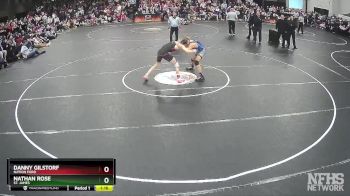 5A 132 lbs 1st Place Match - Nathan Rose, St. James vs Danny Gilstorf, Nation Ford