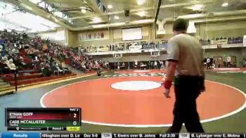 132 lbs Cons. Semi - Ethan Goff, West Linn vs Cade McCallister, Tigard