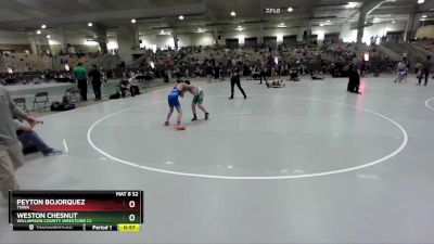 103 lbs Semifinal - Peyton Bojorquez, TNWA vs Weston Chesnut, Williamson County Wrestling Cl