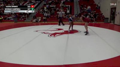 185 lbs Semifinal - Alaya Spence, Columbia vs Avoniah Campbell, Enterprise HS