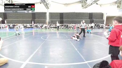 44 lbs Rr Rnd 7 - Josephina Lucas, Kingsway K-3 vs Roman Dubkovetskyi, RedNose K3