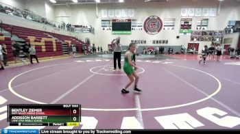 79-86 lbs Round 3 - Bentley Ziemer, East Valley Middle School vs Addisson Barrett, Lone Star Middle School