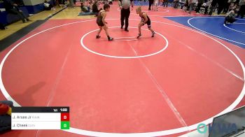 67 lbs Consi Of 4 - Joseph Arsee Jr, R.A.W. vs Jaxon Cheek, Cleveland Take Down Club