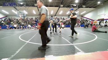 55 lbs Quarterfinal - Wade Ramsey, Coweta Tiger Wrestling vs Patrick Real, Sallisaw Takedown Club