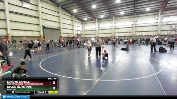 110 lbs Quarterfinal - Brynn Gauruder, Westlake vs Londyn Gamble, Bear River Junior High Wrestling Club