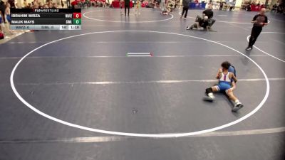 Elementary - 68 lbs Ibrahim Mirza, Wayzata vs Malik Mays, Simley