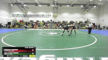 184 lbs Cons. Round 2 - Benjamin Green, Cuesta College vs Farzad Hashimi, Cerritos College