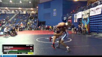 157 lbs Cons. Round 4 - Evan Rizzo, Brecksville vs Kendrick Hodge, Somerset