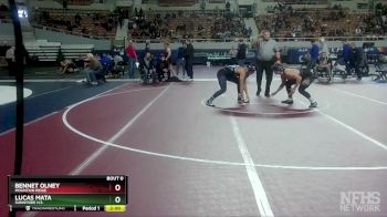 D1-190 lbs Champ. Round 1 - Lucas Mata, Sunnyside H.S. vs Bennet Olney, Mountain Ridge