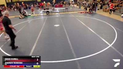 126 lbs Cons. Round 3 - Aidan Durell, IL vs Andrew Roskosh, MN