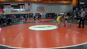 135 lbs Cons. Round 3 - Emerie Parkes, Sumner-Fredericksburg vs Lily Meyer, Marion