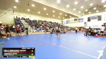 125 lbs Quarterfinal - Nelly Hernandez Aquino, Santa Ana Wrestling Club vs Veronica Soto, Freight Train WC