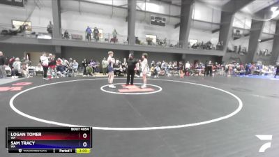 157 lbs Champ. Round 1 - Logan Tomer, WA vs Sam Tracy, WA