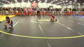 93 lbs Quarterfinal - Morgana Dunn, Powerhouse Wrestling Academy vs Braddic Brockenbrough, Buena Vista Outlaws *