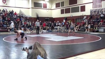 215 lbs Quarterfinal - Tommy Miller, Mid-Prairie vs Reed Fagle, North Fayette Valley