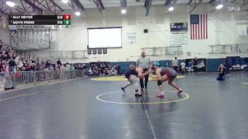 170 lbs 1st Place Match - Jadyn Pense, St Helens vs Ally Meyer, Glencoe
