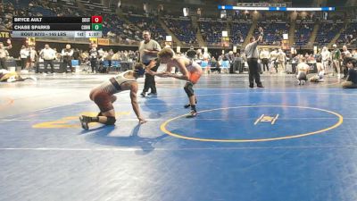 145 lbs Consy 5 - Bryce Ault, Southwestern vs Chase Sparks, Connellsville