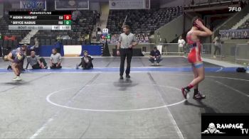 120 lbs Cons. Round 2 - Aiden Hughey, ElDorado vs Bryce Nabus, Paola