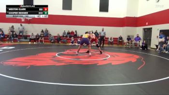 165 lbs 7th Place Match - Weston Clark, Union, LaPorte City vs Cooper Reisner, Oelwein