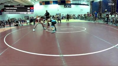 150 lbs Quarterfinal - Reid Stiltner, Grundy Wrestling Club vs Colton Eam, Midlothian Miners Wrestling Cl