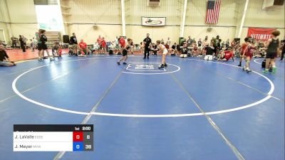 85 lbs Consi Of 4 - Joey LaValle, Edge Wrestling MS vs Jacob Meyer, Mohawk Valley WC MS