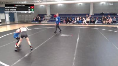 68-74 lbs Semifinal - Cooper Sadlo, Kearney Matcats vs Cole Steffes, Midwest Destroyers